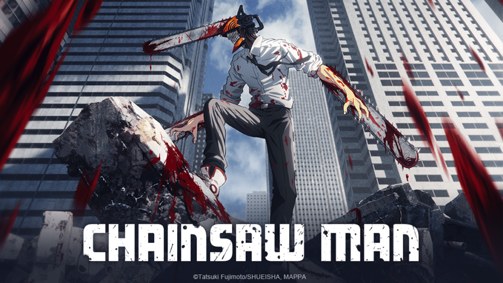 Chainsaw Man banner artwork