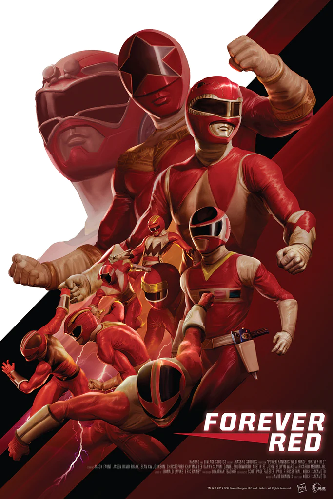 power rangers forever red