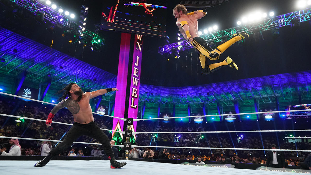 WWE Roman Reigns Logan Paul