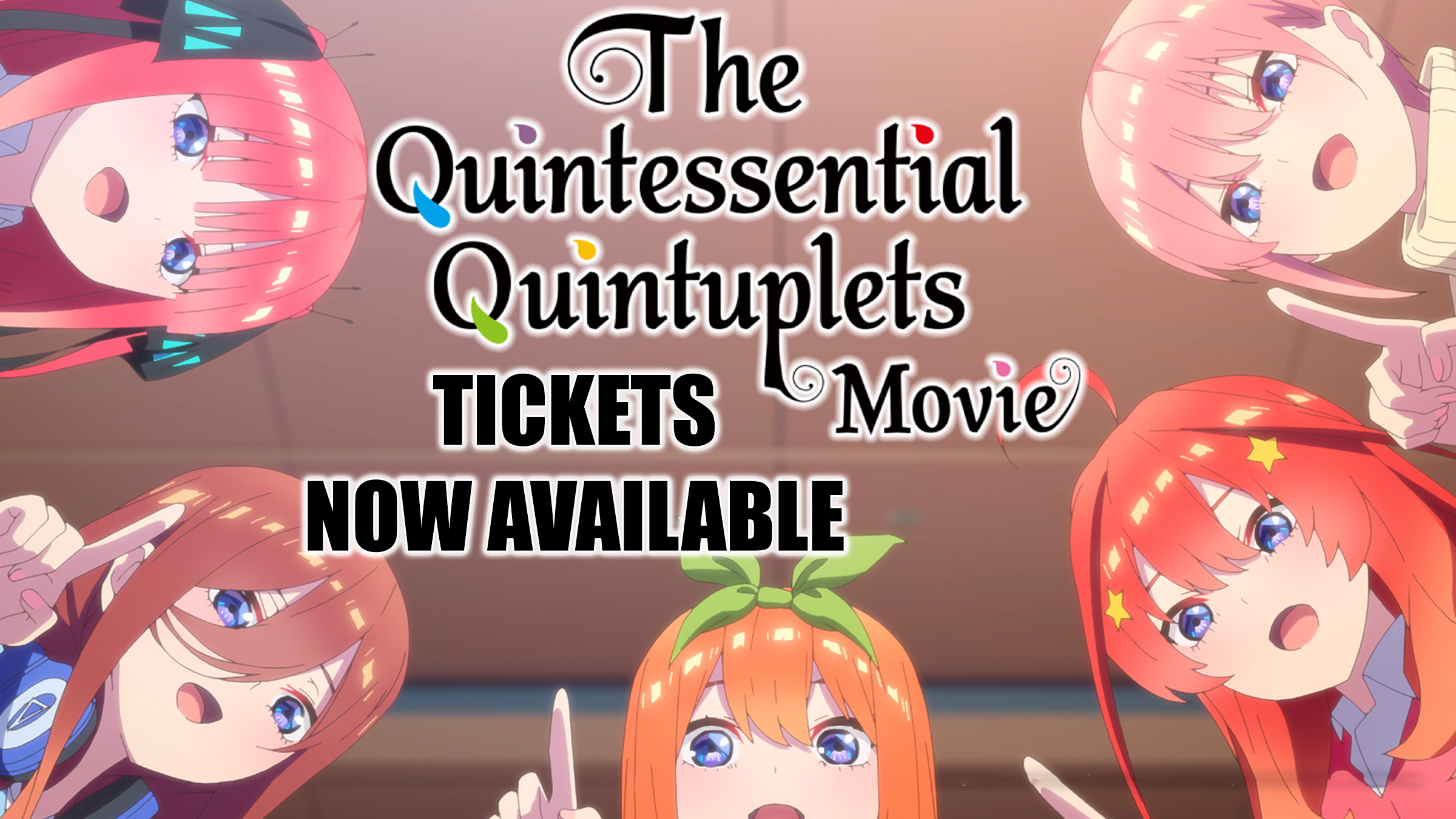 Quintessential Quintuplets Movie Release Date, English Dub Announced