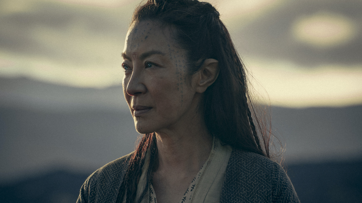 Michelle Yeoh as Scian in The Witcher: Blood Origin