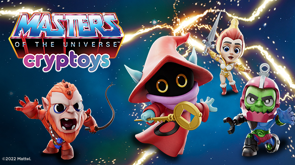 Mattel x Cryptoys Masters of the Universe MOTU