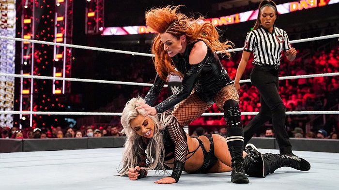 WWE Becky Lynch and Liv Morgan