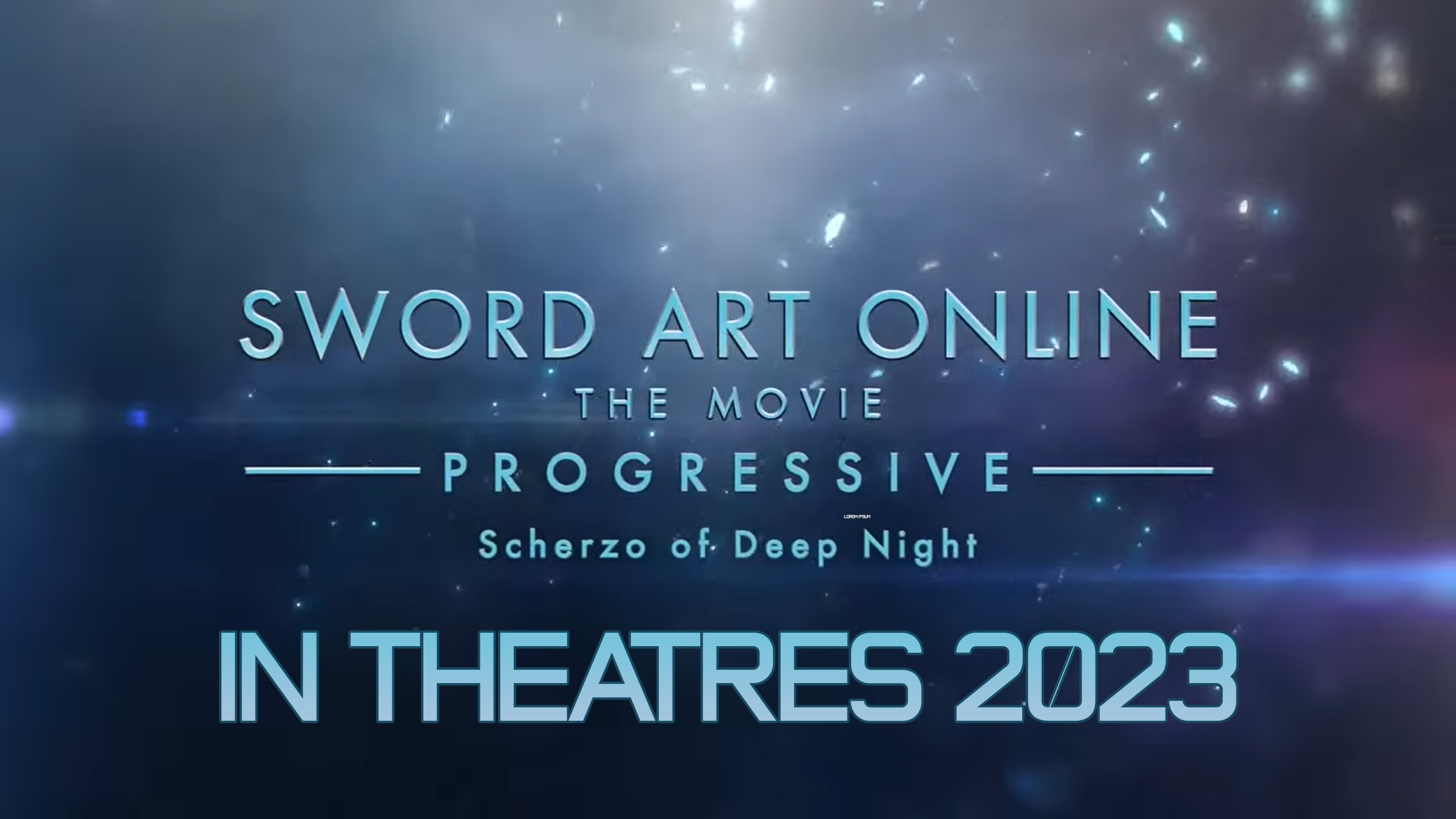 When is Sword Art Online the Movie Progressive Scherzo of Deep