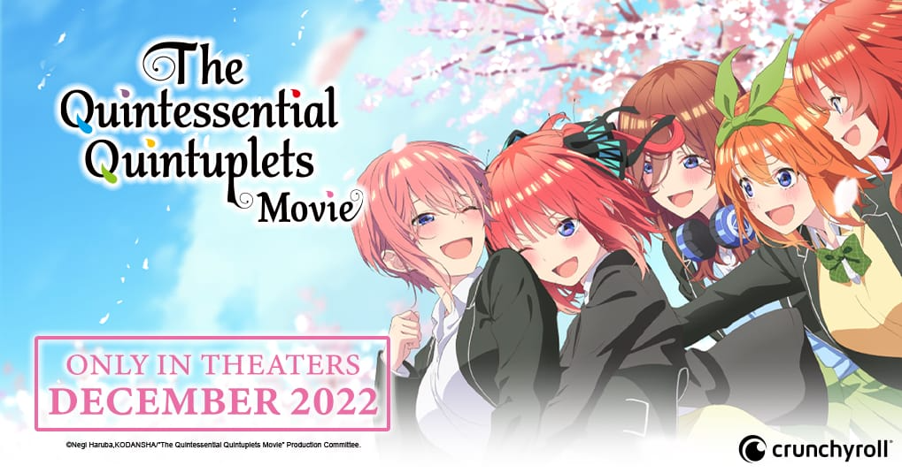 The Quintessential Quintuplets Season 3 Will Be a Movie Instead