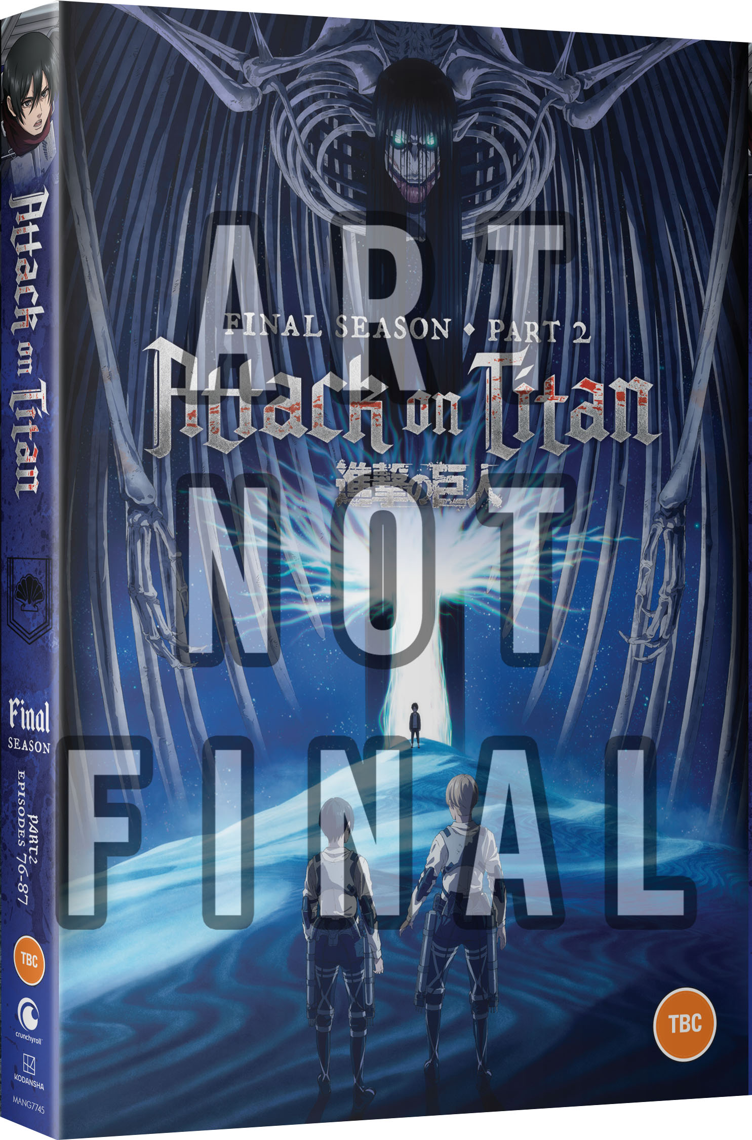 Anime · Attack On Titan Season 4 - Part 2 (Blu-ray) (2023)