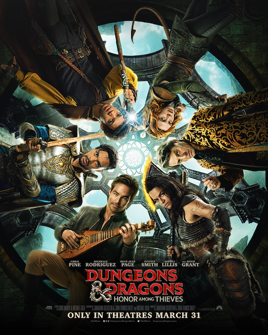 Dungeons and Dragons Honor Among Thieves New Poster