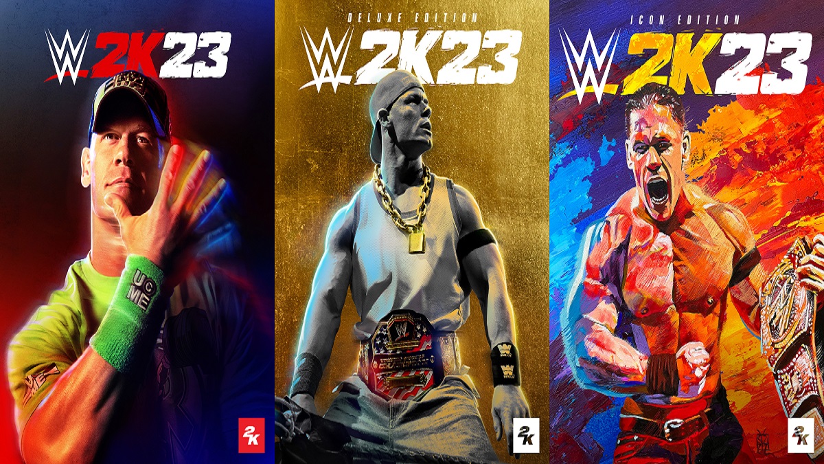 WWE 2K23 Covers John Cena