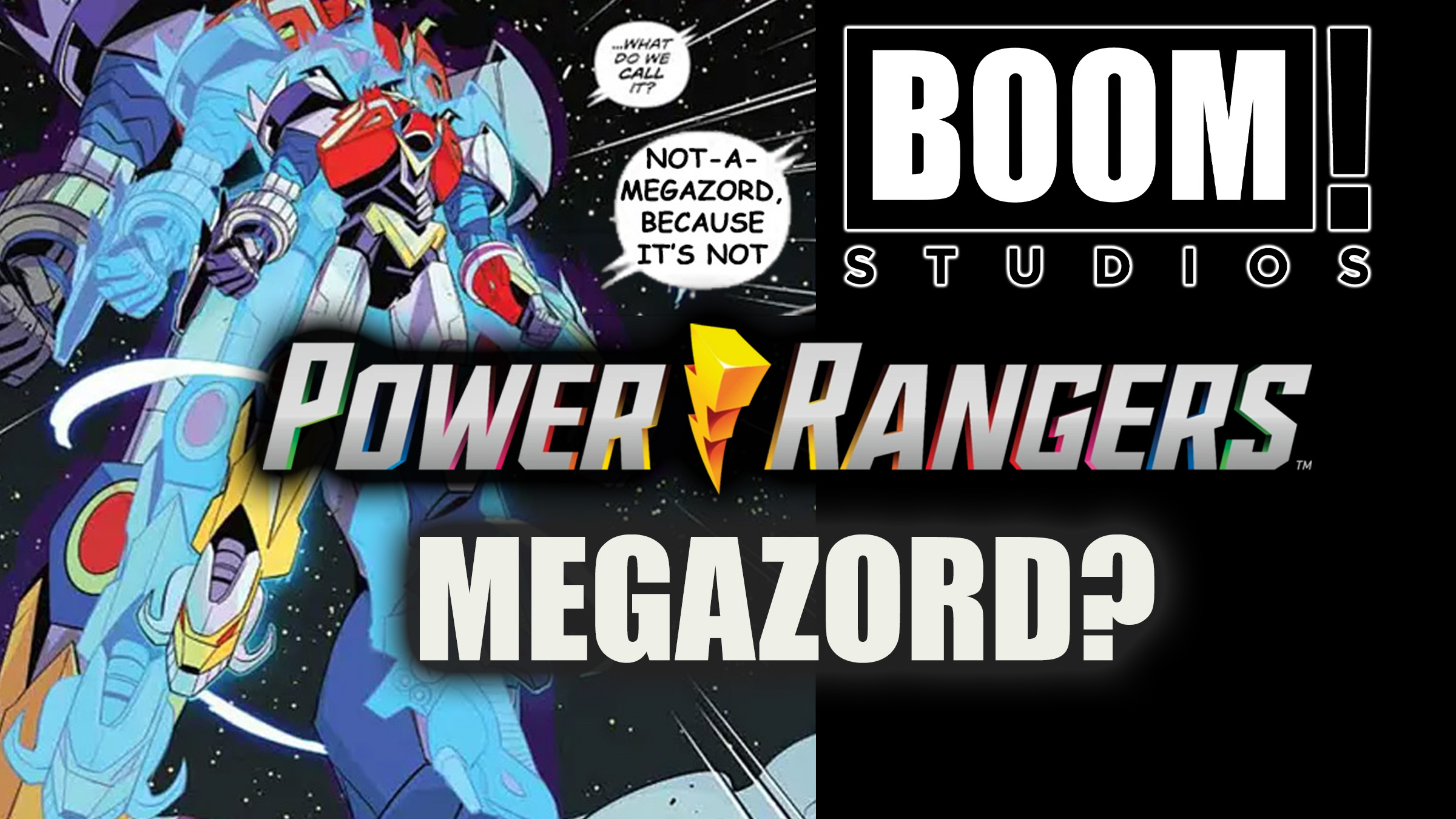 Power Rangers Comic Megazord