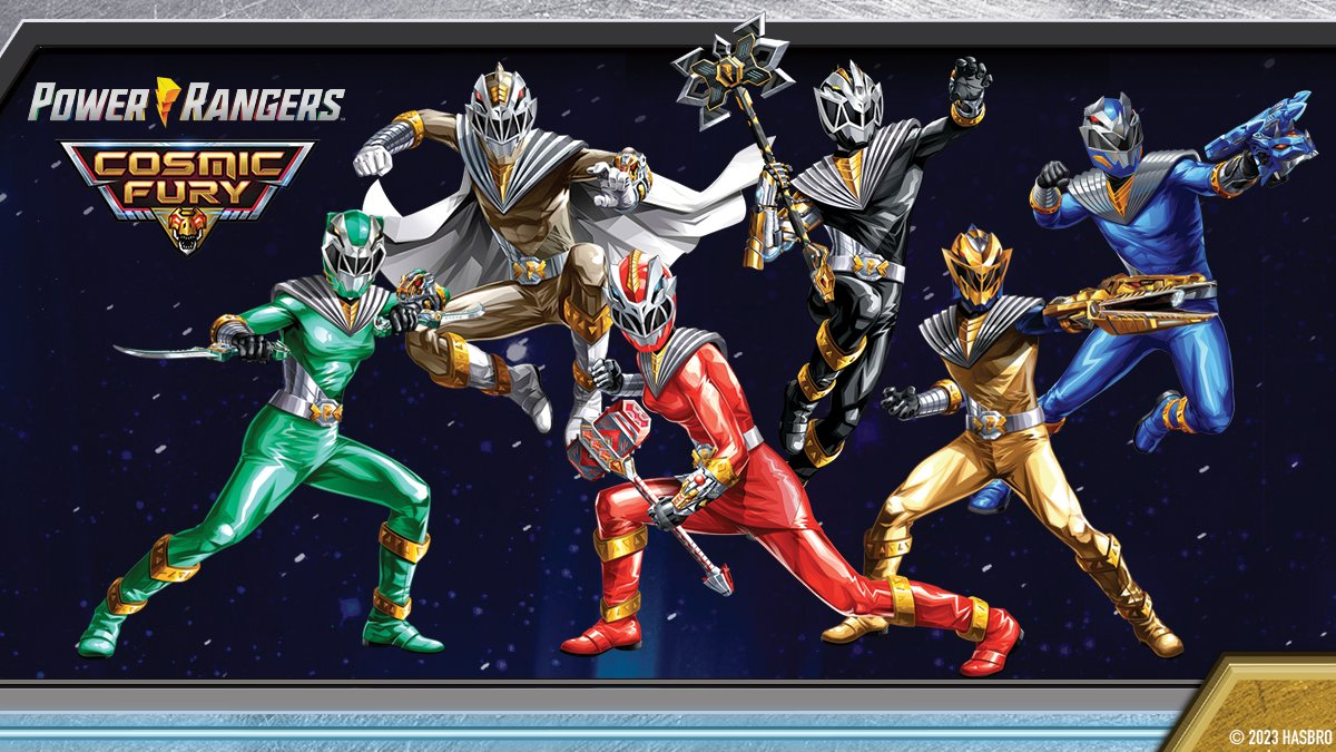 ‘Power Rangers: Cosmic Fury’: First Press Photos Reveal Awesome Merch For The 30th Season