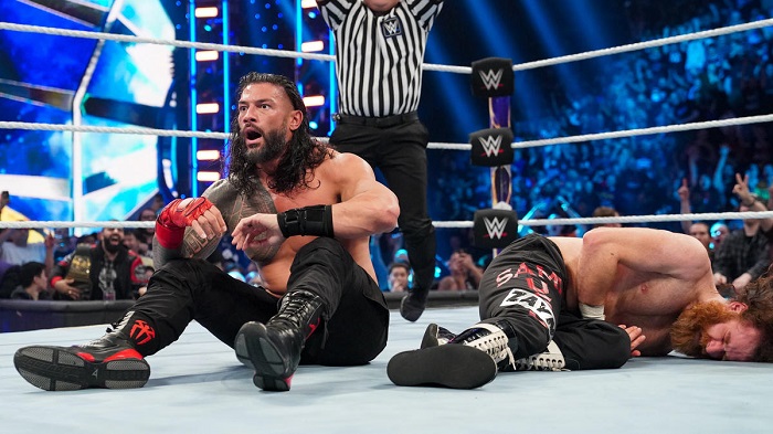WWE Roman Reigns Sami Zayn