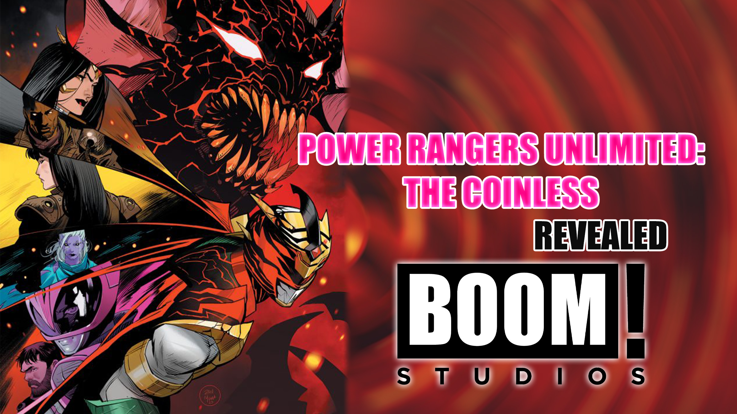 Goñi Montes Draws the Mighty Morphin Power Rangers for BOOM