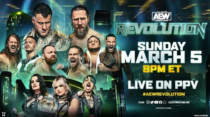 AEW Revolution Card 