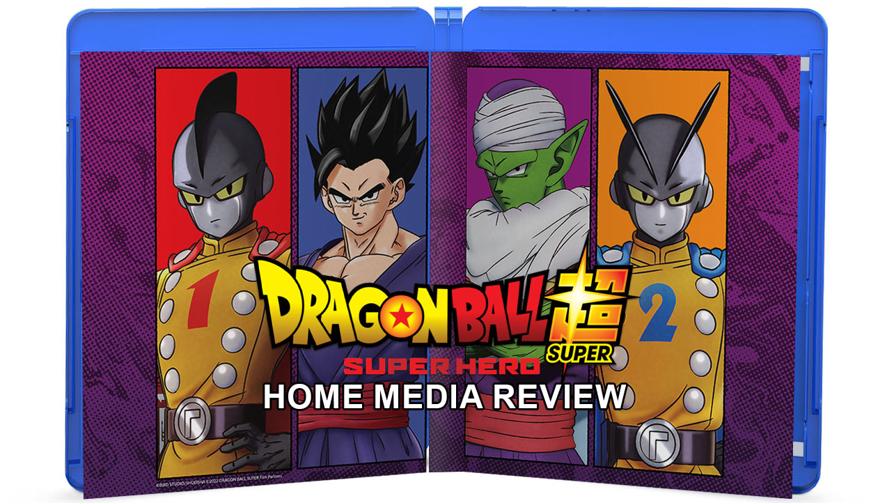 Dragon Ball Super: Super Hero Home Media Blu-Ray DVD