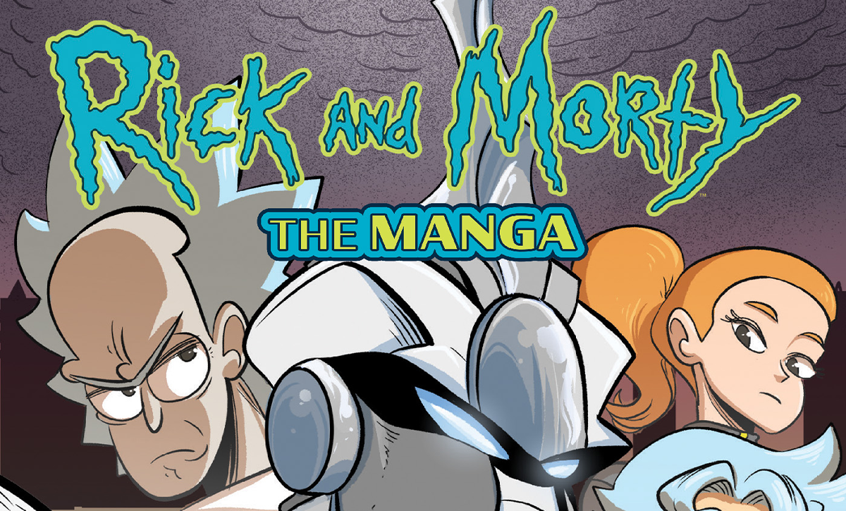 Oni Press and Warner Bros. Discovery Global Consumer Products Go Mecha for RICK AND MORTY: THE MANGA VOL. 1 – On Sale November 1