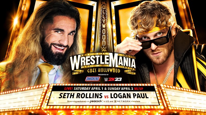 WWE Seth Rollins Logan Paul