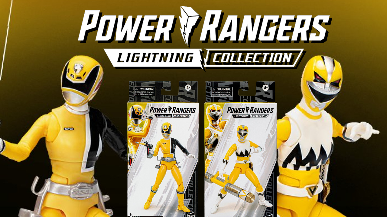 New Power Rangers Lightning Collection Yellow Ranger Figures Revealed By Hasbro Ahead of 30th Anniversary