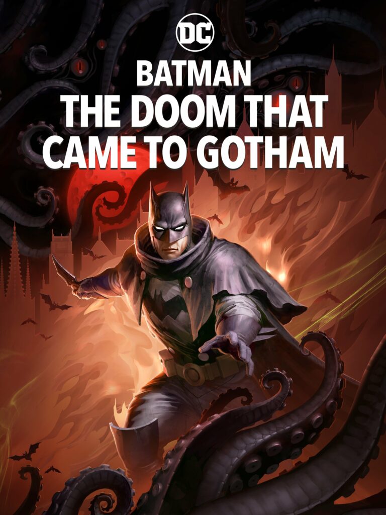 Batman: The Doom That Came to Gotham is a 1920s-based tale that finds explorer Bruce Wayne accidentally unleashing an ancient evil, expediting his return to Gotham City after a two-decade hiatus. The logic/science-driven Batman must battle Lovecraftian supernatural forces threatening the sheer existence of Gotham, along the way being aided and confronted by reimagined versions of his well-known allies and enemies, including Green Arrow, Ra's al Ghul, Mr. Freeze, Killer Croc, Two-Face, James Gordon and Bruce's beloved wards.
Rating: PG-13 (Language|Disturbing Images|Brief Partial Nudity|Some Strong Violence)
Genre: Action, Adventure, Fantasy, Animation
Original Language: English
Director: Sam Liu
Producer: James Krieg, Sam Liu, Kimberly S. Moreau
Writer: Jase Ricci
Release Date (Streaming): Mar 28, 2023
Runtime: 1h 26m
Distributor: Warner Bros. Home Entertainment
Production Co: Warner Bros. Animation
Synopsis:
Batman: The Doom That Came to Gotham is a 1920s-based tale that finds explorer Bruce Wayne accidentally unleashing an ancient evil, expediting his return to Gotham City after a two-decade hiatus. The logic/science-driven Batman must battle Lovecraftian supernatural forces threatening the sheer existence of Gotham, along the way being aided and confronted by reimagined versions of his well-known allies and enemies, including Green Arrow, Ra's al Ghul, Mr. Freeze, Killer Croc, Two-Face, James Gordon and Bruce's beloved wards.
What did you think about Batman: The Doom That Came To Gotham? Who would you like to see Tati Gabrielle play next, in live-action or in voice-acting? Let us know what you think and share your reactions with us on social media!