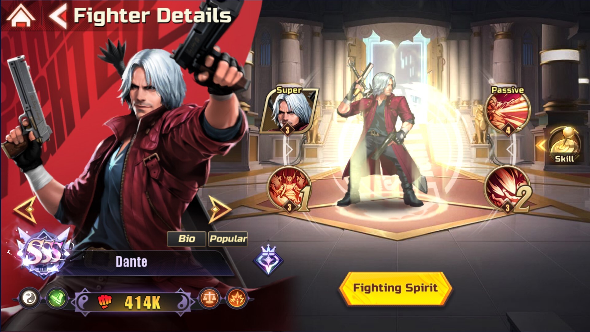 Dante from Devil May Cry 5 is coming to Street Fighter: Duel