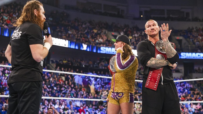 WWE Sami Zayn Matt riddle Randy Orton