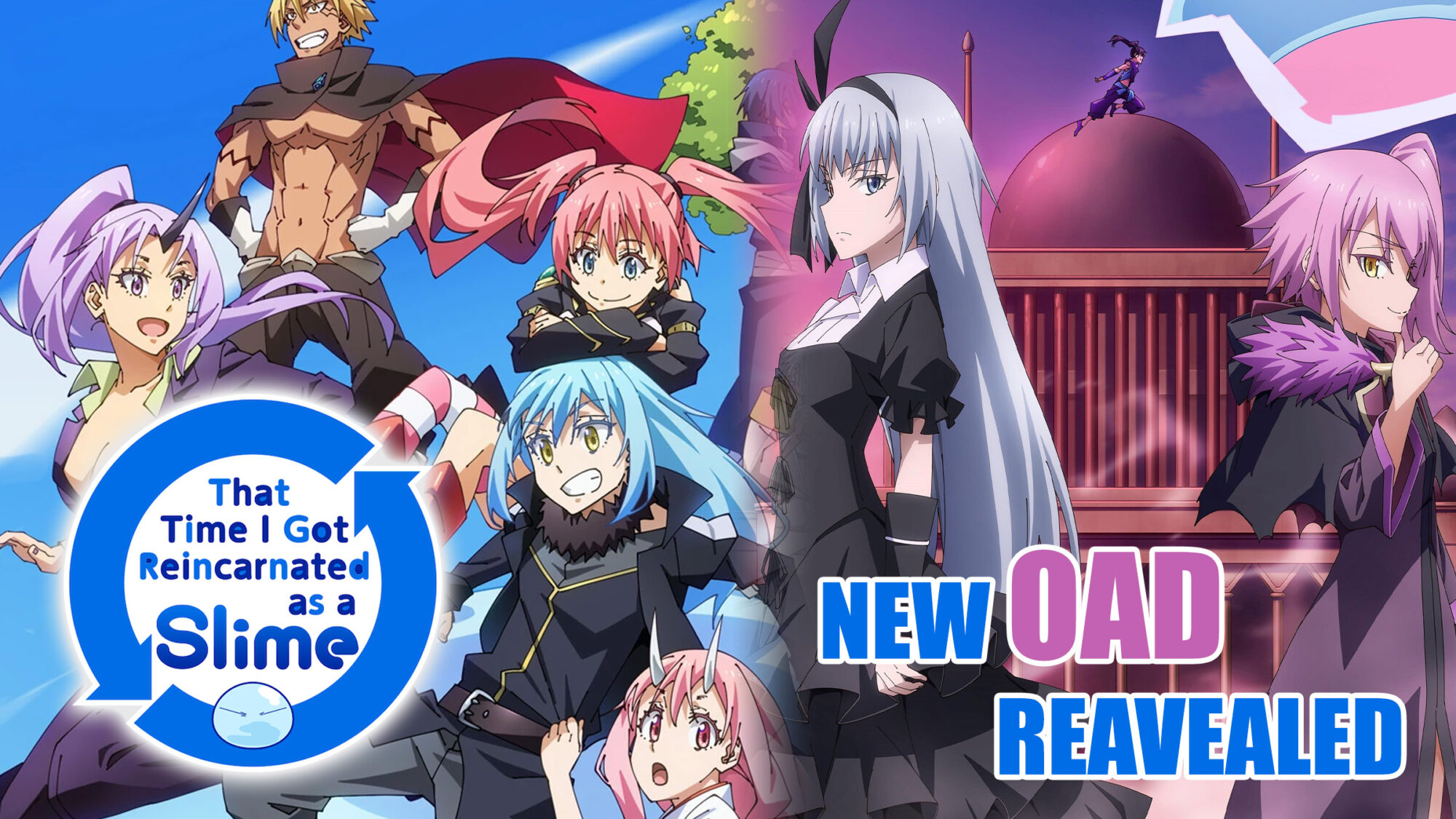 Anime Dubs on X: That Time I Got Reincarnated as a Slime Side