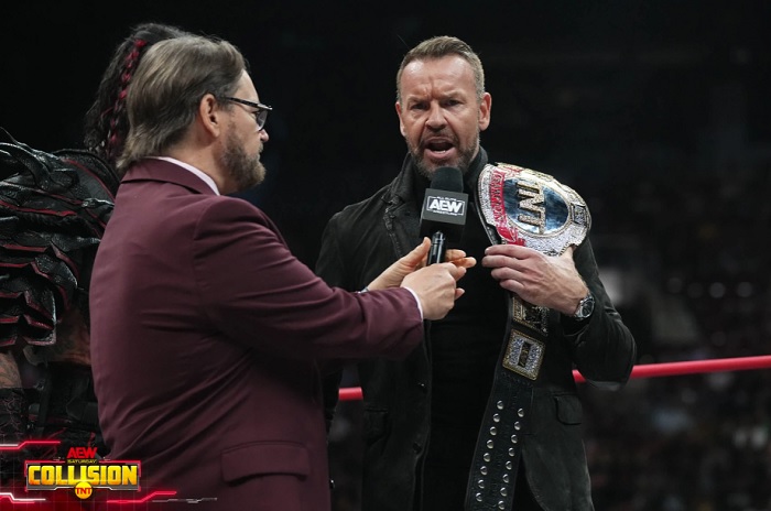 AEW Tony Schiavone, Christian Cage