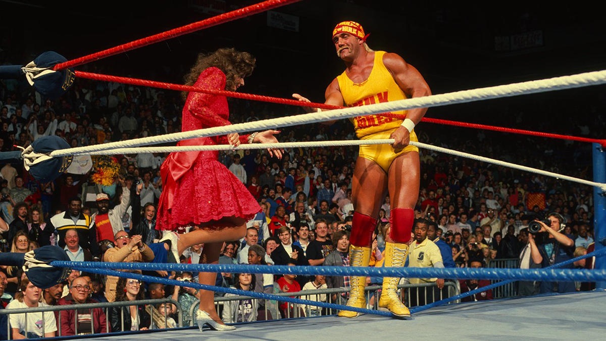 WWE WWF Miss Elizabeth Hulk Hogan