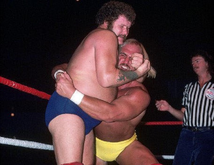 WWE WWF Harley Race and Hulk Hogan
