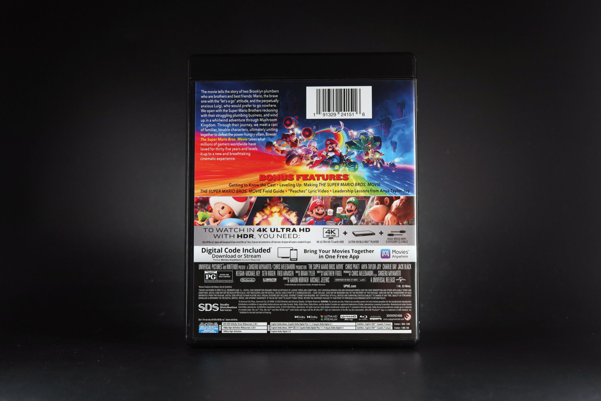 The Super Mario Bros Movie - Power Up Edition DVD : NEW