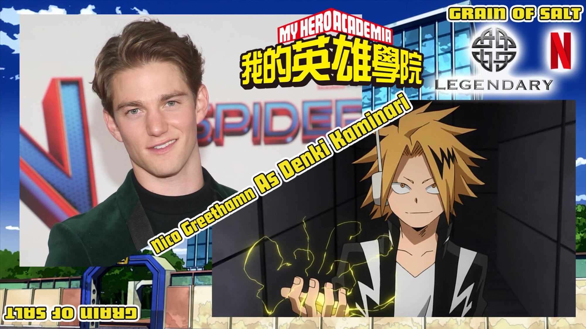 My Hero Academia Live Action Film to be Distributed by Netfl