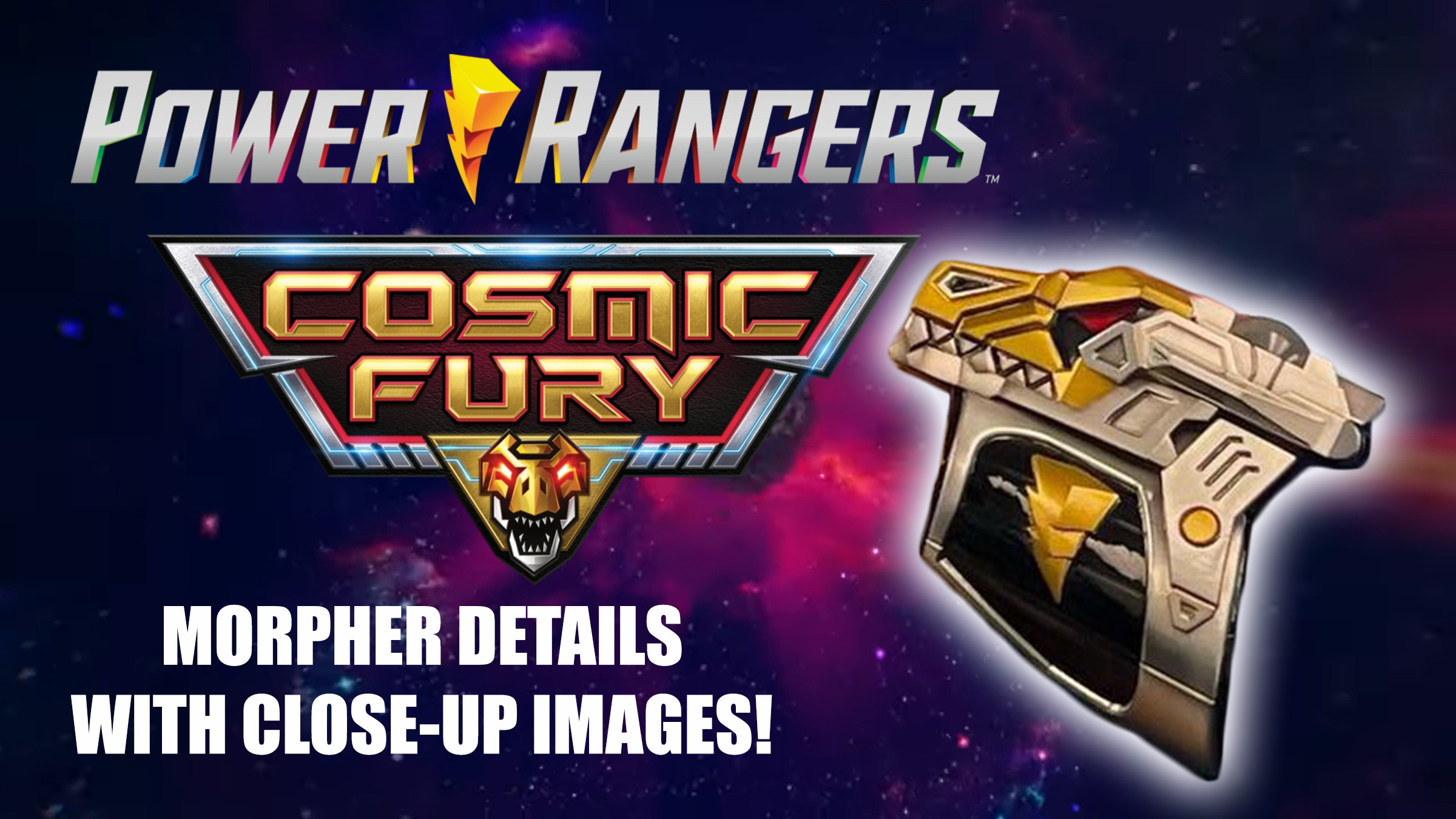 Power Rangers Cosmic Fury Morpher Toy Revealed The Toku, 42 OFF