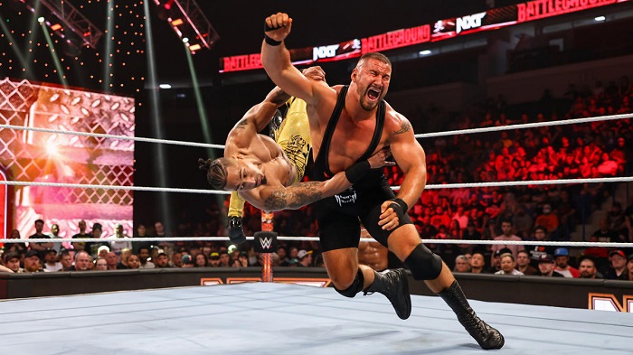 WWE NXT Bron Breaker Carmelo Hayes