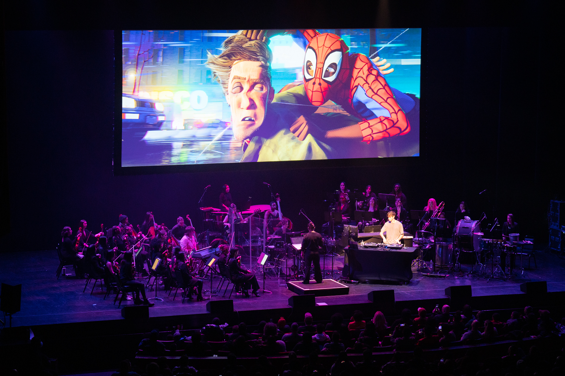 Inaugural National Tour Of The Harmonious Spider Man Into The Spider Verse Live In Concert To