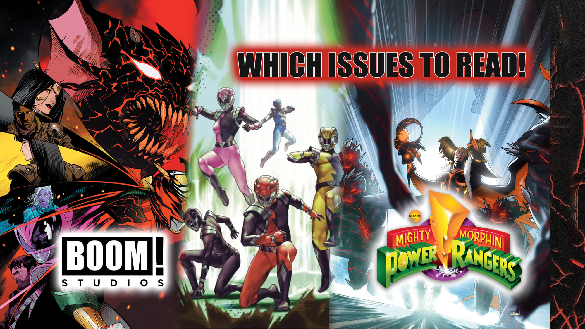 Boom! Studios Reveals Power Rangers Darkest Hour Comic Event and