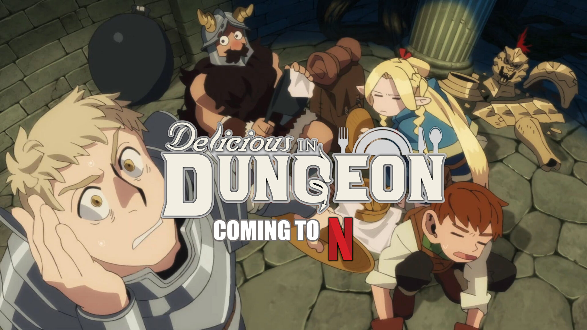 Delicious in Dungeon Anime to Stream Worldwide on Netflix in 2024 THE