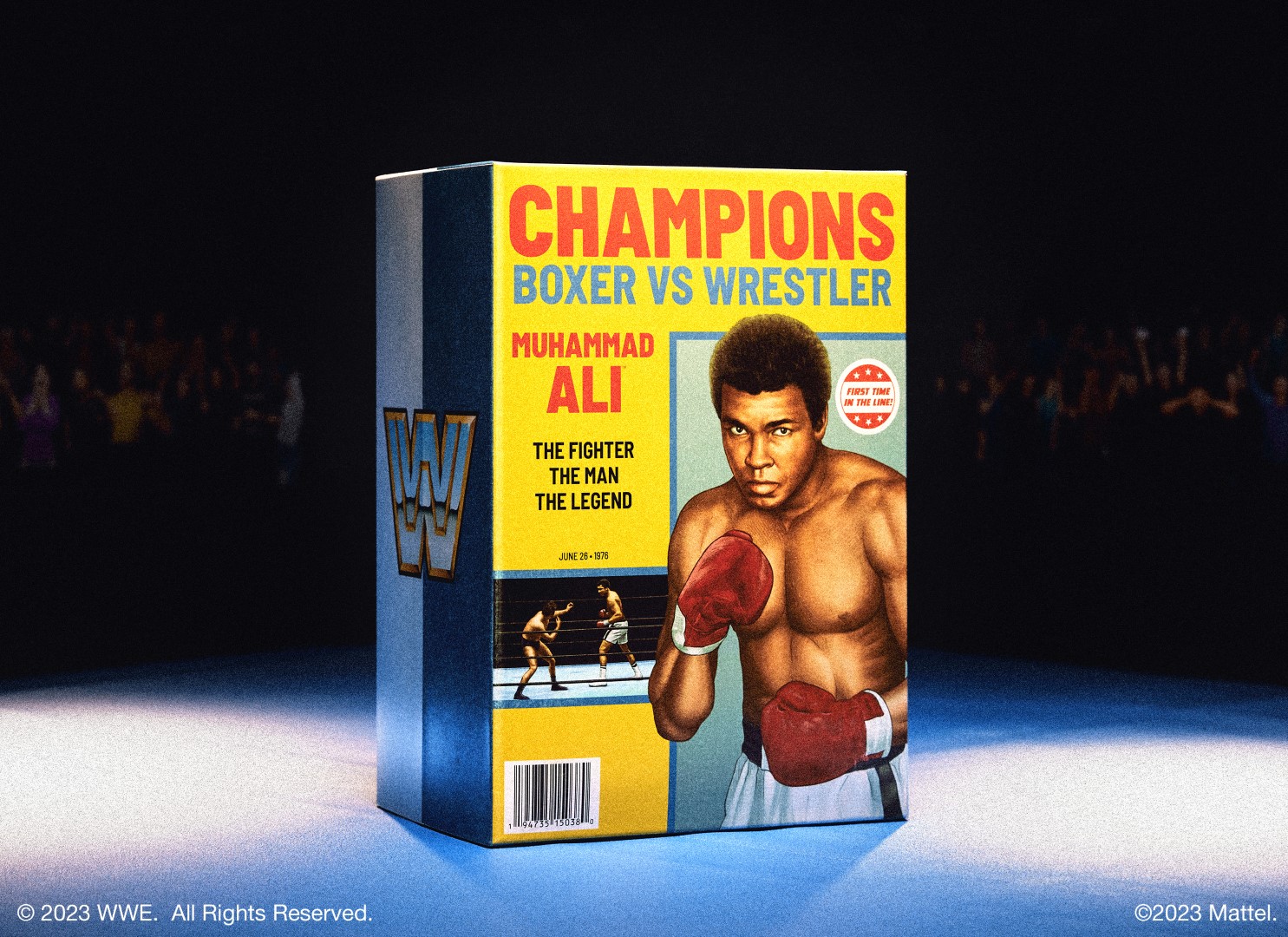 Mattel WWE® Ultimate Edition Muhammad Ali™ Action Figure Set (HNV66)