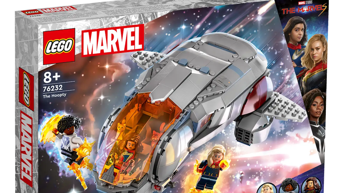 LEGO The Marvels The Hoopty spaceship