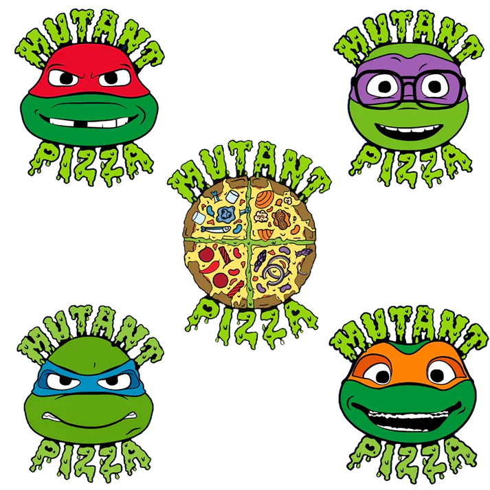Chain Mutant Pizza TMNT Mutant Mayhem