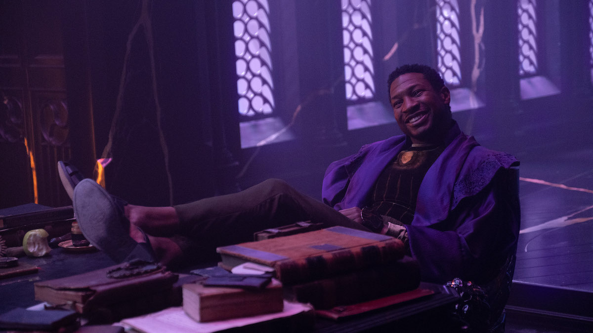 Jonathan Majors as He Who Remains in Loki.