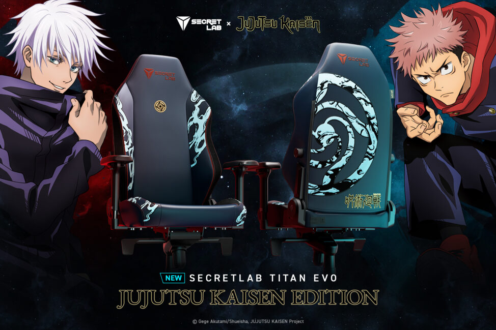 Secretlab x Jujutsu Kaisen Titan EVO - A Gaming Chair Collaboration ...