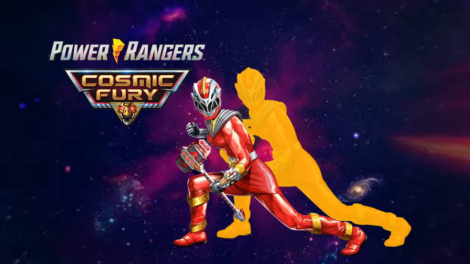 Power Rangers Cosmic Fury Orange Ranger