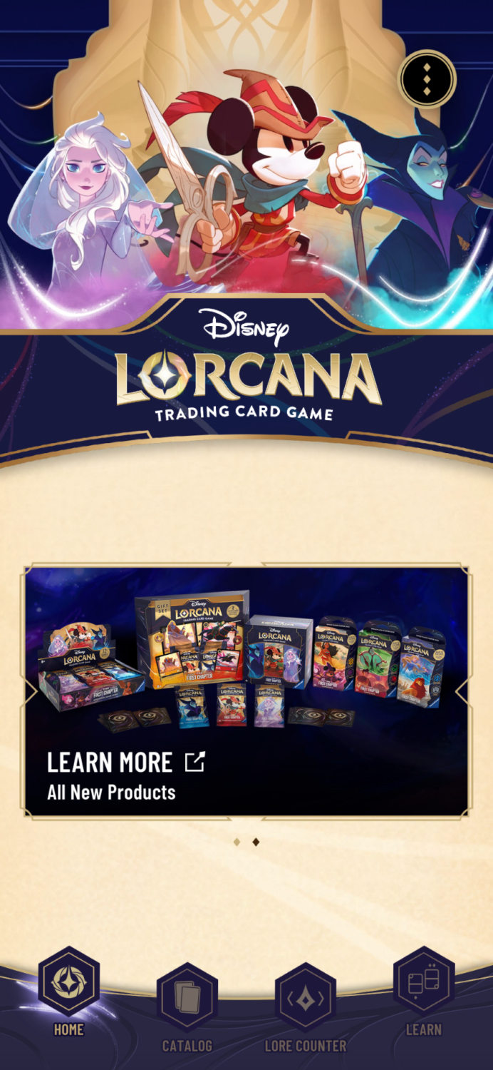 Disney Lorcana Companion App