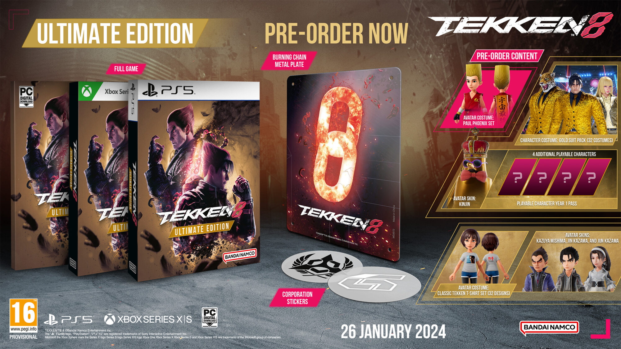 Tekken 8 Coming January 2024