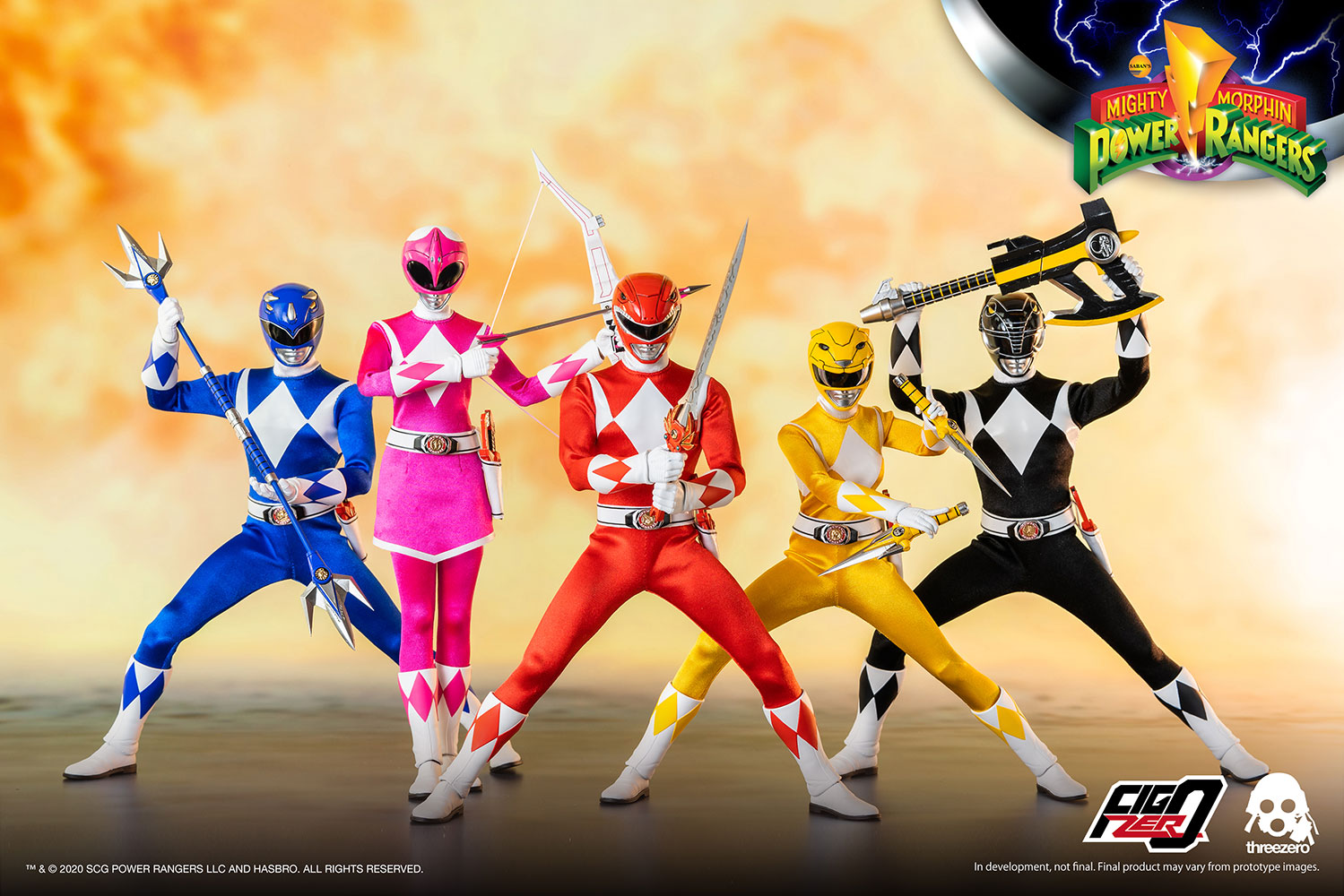 Sideshow Power Rangers Collectible Line-up