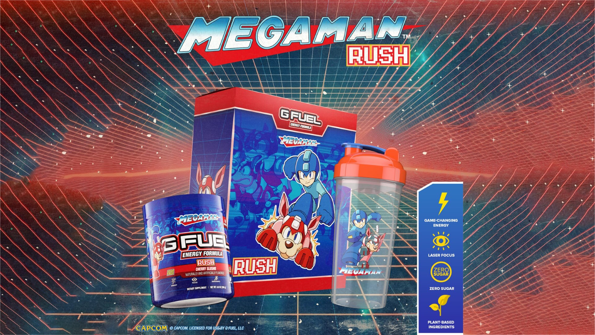 G Fuel Mega Man Rush