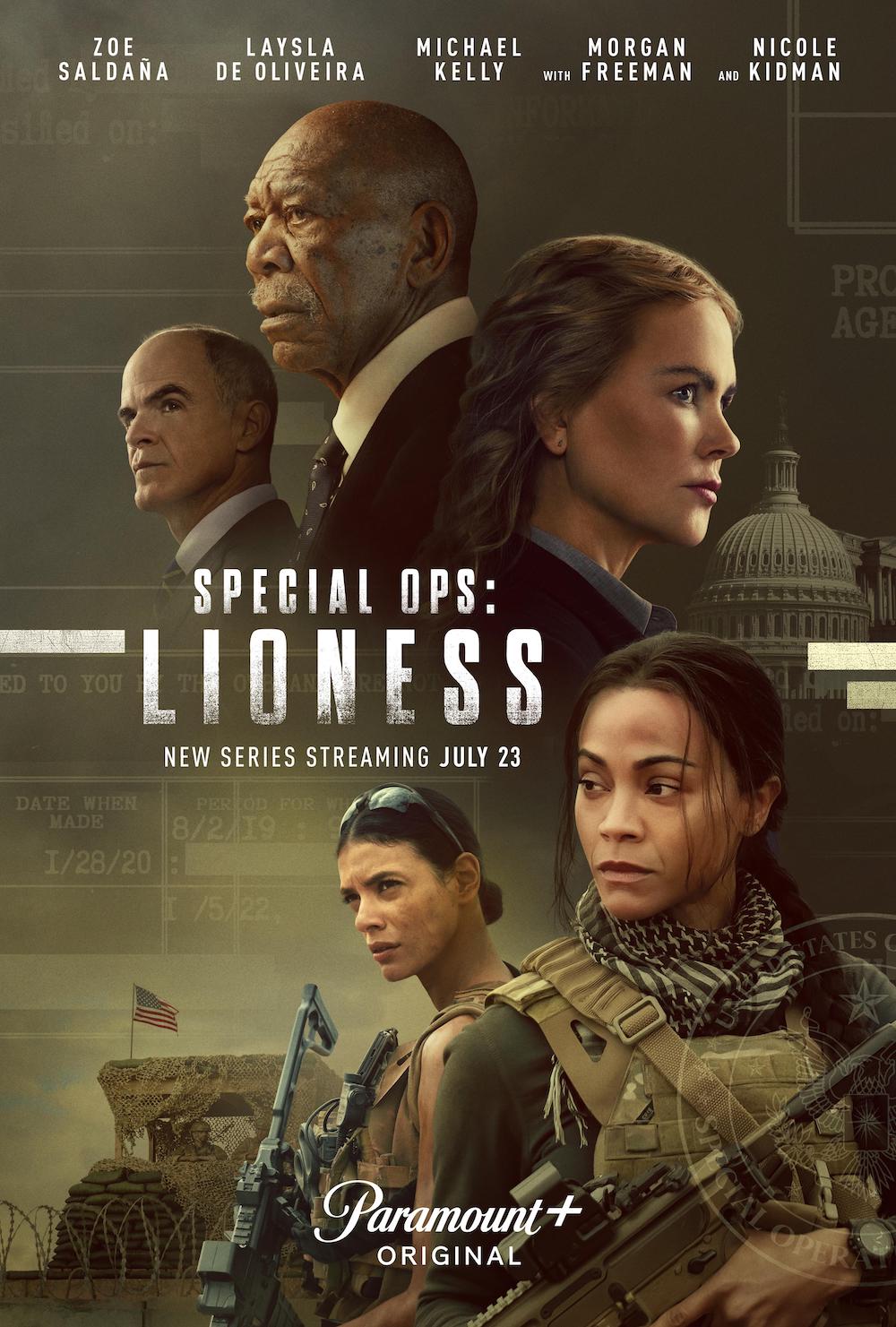 special ops: lioness poster