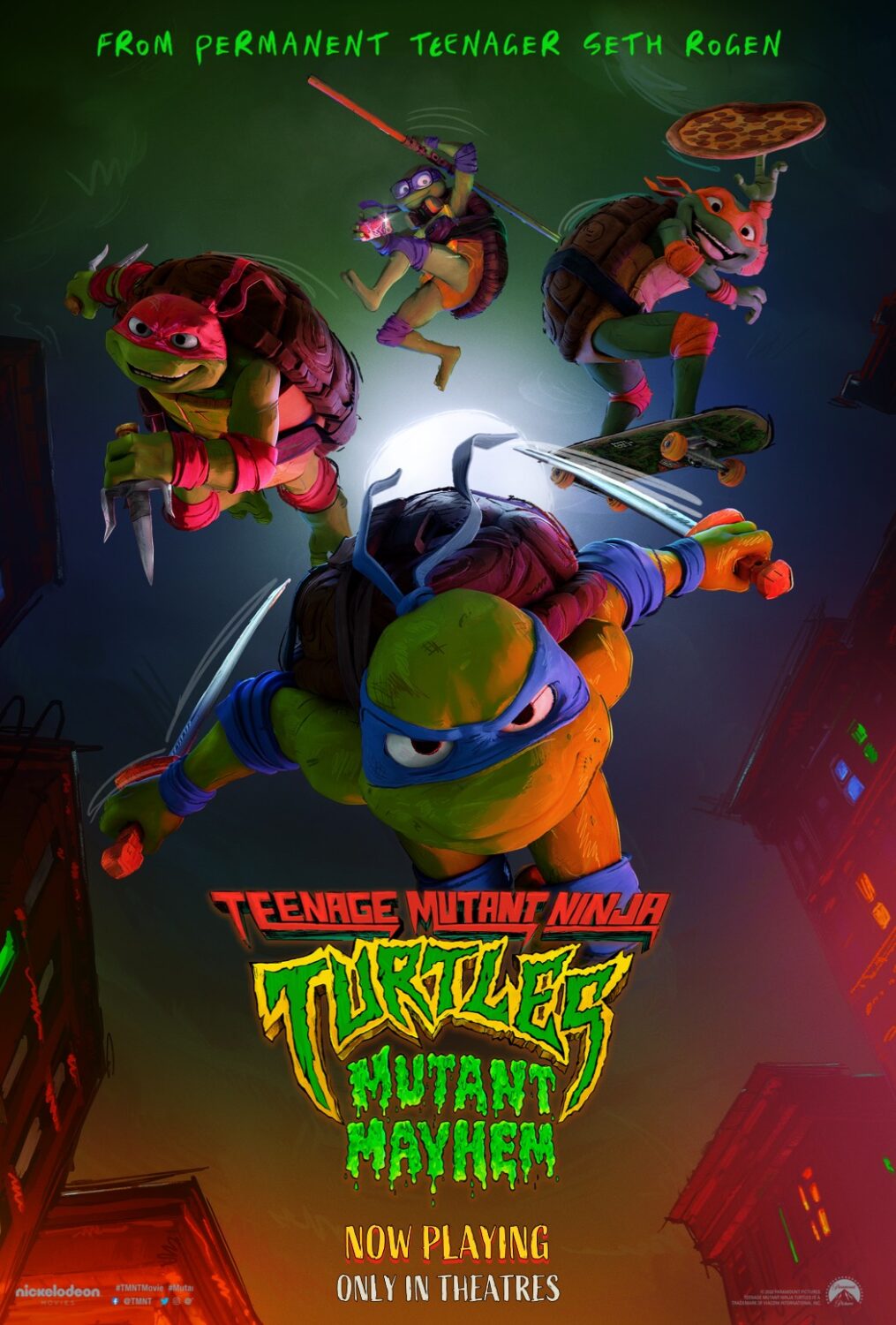 Teenage Mutant Ninja Turtles Mutant Mayhem poster