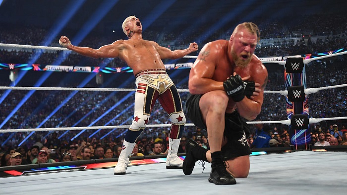 WWE Cody Rhodes, Brock Lesnar