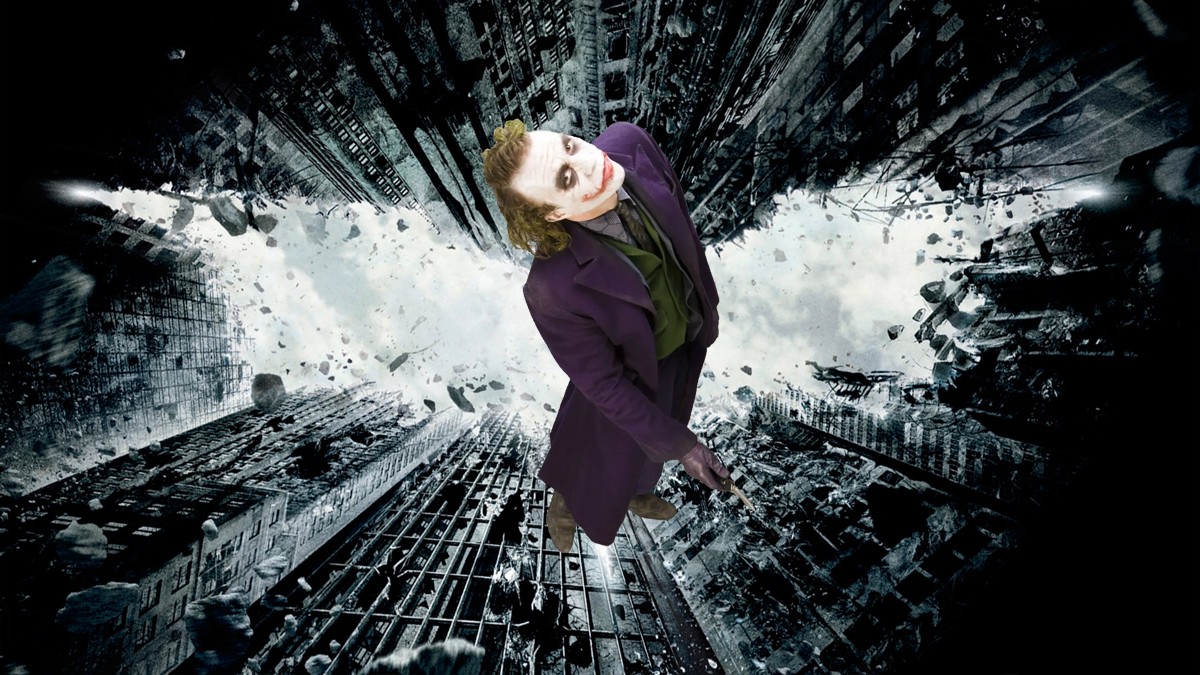 Heath Ledger The Dark Knight poster The Joker