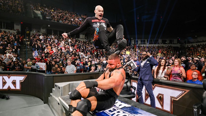 WWE Baron Corbin and Bron Breakker